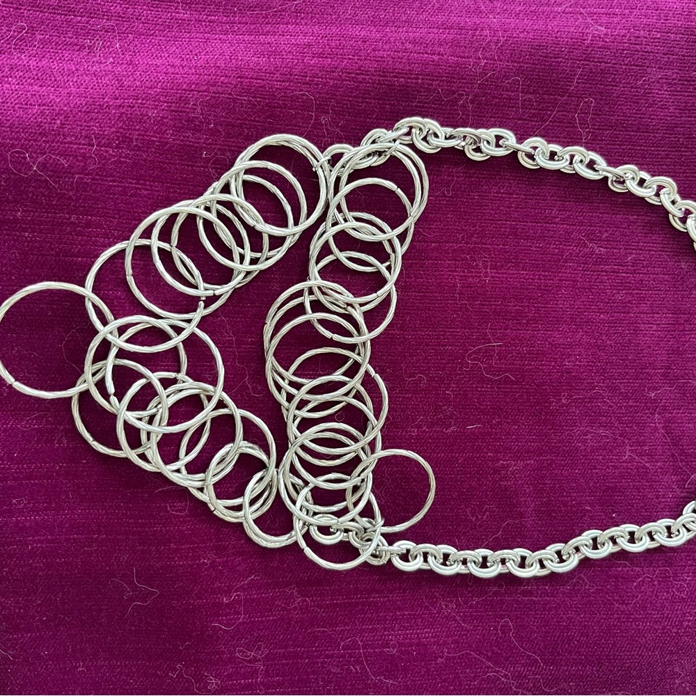Double Layered Textured Necklace